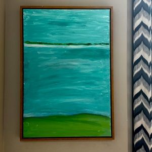 art "Serenity" A calm ambience (2) desires a touch of serenity.Frame in natural